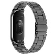 Bransoleta Stalowa do Xiaomi Smart Band 10 / 9 / 8, Czarna