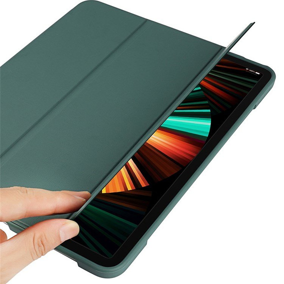 Etui do iPad Pro 11" 2022/2021 (4/3 gen.), Smartcase z miejscem na rysik, zielone