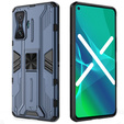 Etui do Xiaomi POCO F4 GT, Military kickstand, niebieskie