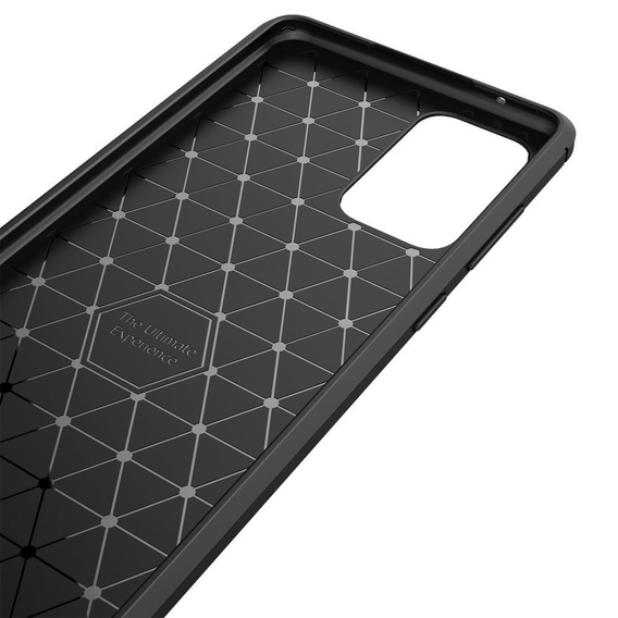 Etui do Samsung Galaxy A53 5G, Karbon, czarne