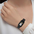 Pasek Silikonowy do Xiaomi Smart Band 9 Active / Xiaomi Redmi Band 3, Czarny