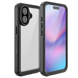 Etui Wodoodporne IP68 do iPhone 17, Redpepper, czarne