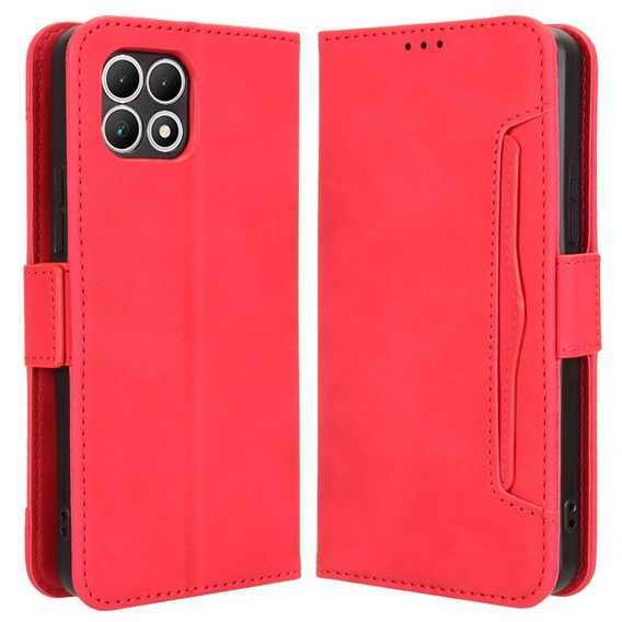 Etui z klapką do T Phone 2 5G, Card Slot, czerwone