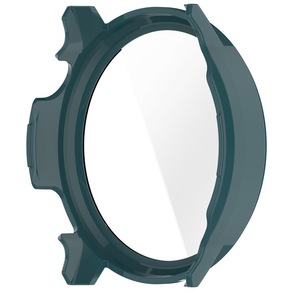 2w1 Etui + Szkło Hartowane do Garmin Venu 4 45mm, zielone