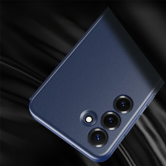 Etui do Samsung Galaxy S25 FE, Smart View Window Leather, granatowe