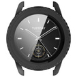 2w1 Etui + Szkło Hartowane do Xiaomi Watch S3, Czarne
