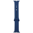 Pasek Silikonowy do Apple Watch 1/2/3/4/5/6/7/8/9/10/11/SE Ultra 1/2/3 42/44/45/46/49mm, Granatowy