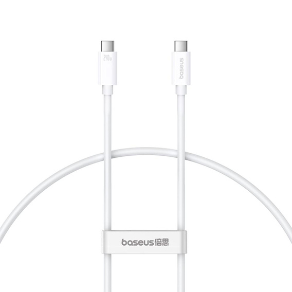 Baseus Superior Series 2 – szybki kabel USB‑C 240 W USB4, 1 m - biały