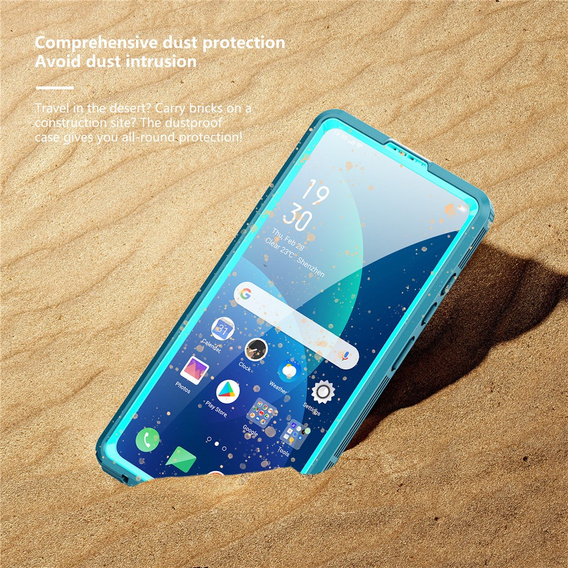 Etui wodoodporne do Samsung Galaxy S26 Ultra, Redpepper, do MagSafe, niebieskie