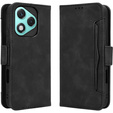 Etui z klapką do Honor 400 Lite, Card Slot, czarne