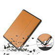 Etui do iPad 10.2" 2021/2020/2019 (9/8/7 gen.), Business Card and Pen Slot, brązowe