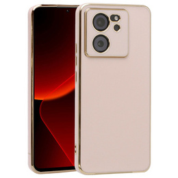 Etui do Xiaomi 13T / 13T Pro, Glamour CamShield, różowe rose gold