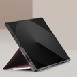 Etui Dux Ducis Bril Series do Samsung Galaxy Z Fold7 5G – różowe, skórzane, z funkcją podstawki