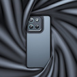 Etui do Motorola Moto G56 5G, z ochroną aparatu, przezroczyste z czarną ramką
