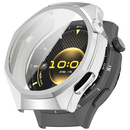 2w1 Etui z Osłoną na ekran do Huawei Watch GT 6 Pro 46mm, Srebrne