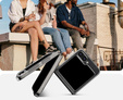 Etui Spigen do Samsung Galaxy Z Flip7 FE / Z Flip6, Airskin Glitter, Przezroczyste / Brokatowe