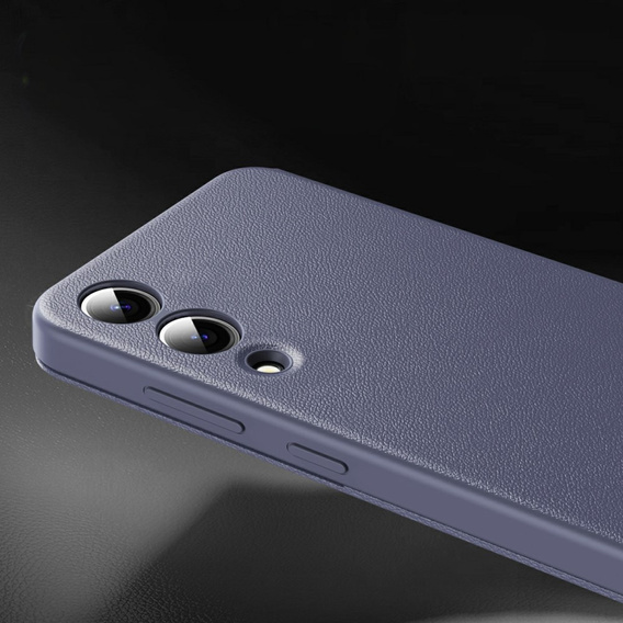 Etui do Samsung Galaxy S25 Edge – Smart View z kieszenią na kartę, fioletowe