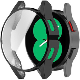 Etui z osłoną na ekran do Samsung Galaxy Watch 4 44mm, Czarny