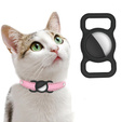 Etui do Apple AirTag 2 / 1, na obroże psa kota, Anti-lost Pet Dog, Czarne