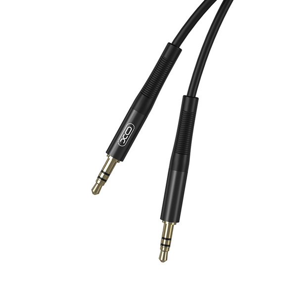 XO kabel audio NB-R175A jack 3,5 mm – jack 3,5 mm 1,0 m, czarny