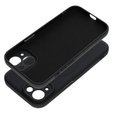 Etui do MagSafe ERBORD Silicone Mag Cover do iPhone 15 Plus, czarne