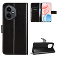 Etui z klapką do Honor 400 5G, Crazy Horse Wallet, czarne