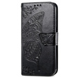 Etui z klapką do Samsung Galaxy M23 5G / M13, Butterfly, czarne