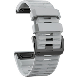 Pasek Silikonowy Quickfit 22mm do Garmin, Szary