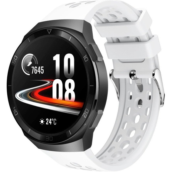 Pasek silikonowy do Huawei Watch GT 2e, Biały