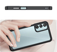 Etui do Samsung Galaxy M15 5G, Fusion Hybrid, przezroczyste / czarne
