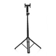 FORCELL Uchwyt F-GRIP S150XL Selfie Stick Tripod + Pilot Bluetooth, czarny