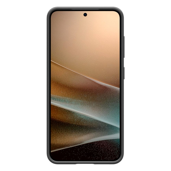Etui Spigen do Samsung Galaxy S25, Thin Fit Mag, czarne + Szkło hartowane 9H