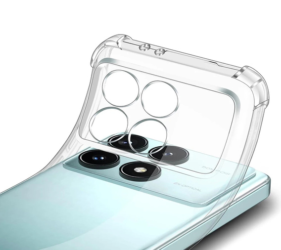 Etui do Xiaomi Poco F8 Pro, Dropproof, przezroczyste