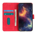 Etui Wallet do Vivo Y21/Y21s/Y33s, KHAZNEH, Vintage, Red