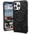Etui Urban Armor Gear do iPhone 15 Pro Max, Monarch Pro Kevlar MagSafe, czarne