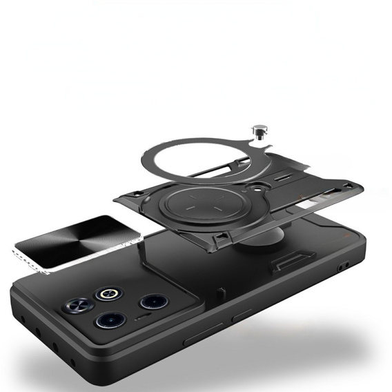 Etui pancerne do Infinix Hot 40i, CamShield Slide, czarne