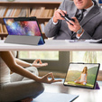 Etui do Samsung Galaxy Tab S9 Ultra z miejscem na rysik, Wielokolorowe, Galaktyka