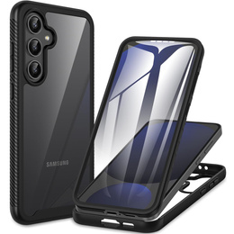 Etui do Samsung Galaxy S24 FE, Shockproof, z folią, czarne