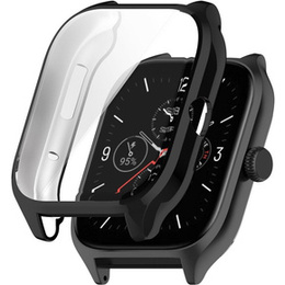 2w1 Etui z osłoną na ekran do Amazfit GTS 4, Czarne