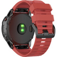 Pasek Silikonowy QuickFit 22mm do Garmin, Czerwony