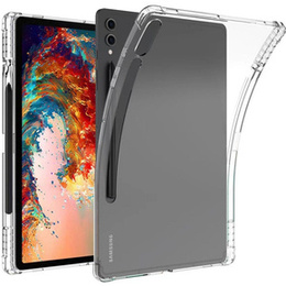 Etui do Samsung Galaxy Tab S9 Ultra, z miejscem na rysik, Silikonowe, Przezroczyste