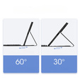Etui z klawiaturą do Samsung Galaxy Tab S9+, Dux Ducis TouchPad Leather Pen Slot, czarne