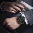 Pasek z Etui SHELLBOX do Apple Watch Ultra/Ultra 2 49mm, Czarne