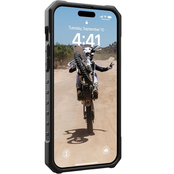 Etui Urban Armor Gear do iPhone 15 Pro, Pathfinder MagSafe, szare
