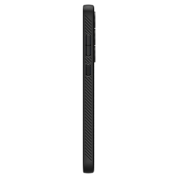 Etui Spigen do Samsung Galaxy A55 5G, Liquid Air, czarne + Szkło Hartowane 9H