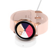 Ładowarka, Stacja dokująca do Samsung Galaxy Watch 3/4/5/6/7/Pro/Ultra/Active, Biała