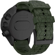 Pasek Rhombic Grain do zegarka Suunto 9, Green