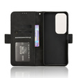Etui z klapką do Vivo Y19s, Card Slot, czarne