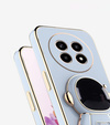 Etui do Honor Magic 7 Lite, Astronaut, niebieskie