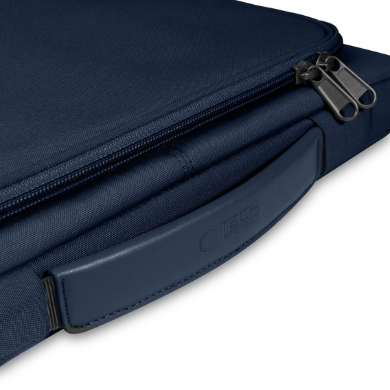 Tech-Protect Basic Bag, Etui Torba do laptopów 15-16 cali, Granatowa